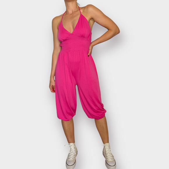 90s Authentic Brand Pink‎ Jumpsuit - Picture 1 of 6
